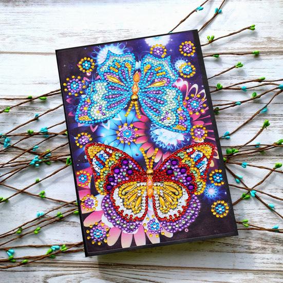 Sparkling Rhinestone DIY Notebook Create Memories A5 Water Rhinestone Painting Diary Tekennotitieboek voor vrienden