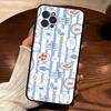 Sardines Retro Art Seafood Soft Back Phone Cover Case For IPhone 17 16 Pro Max 15 12 11 16e 13 Mini 14 15 Plus