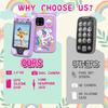 Children Phone Camera Toys Mp3 Music Player 20 Puzzle Games Tooddler Leaning Toys for Girls Boys Birthday Gifts With 8G