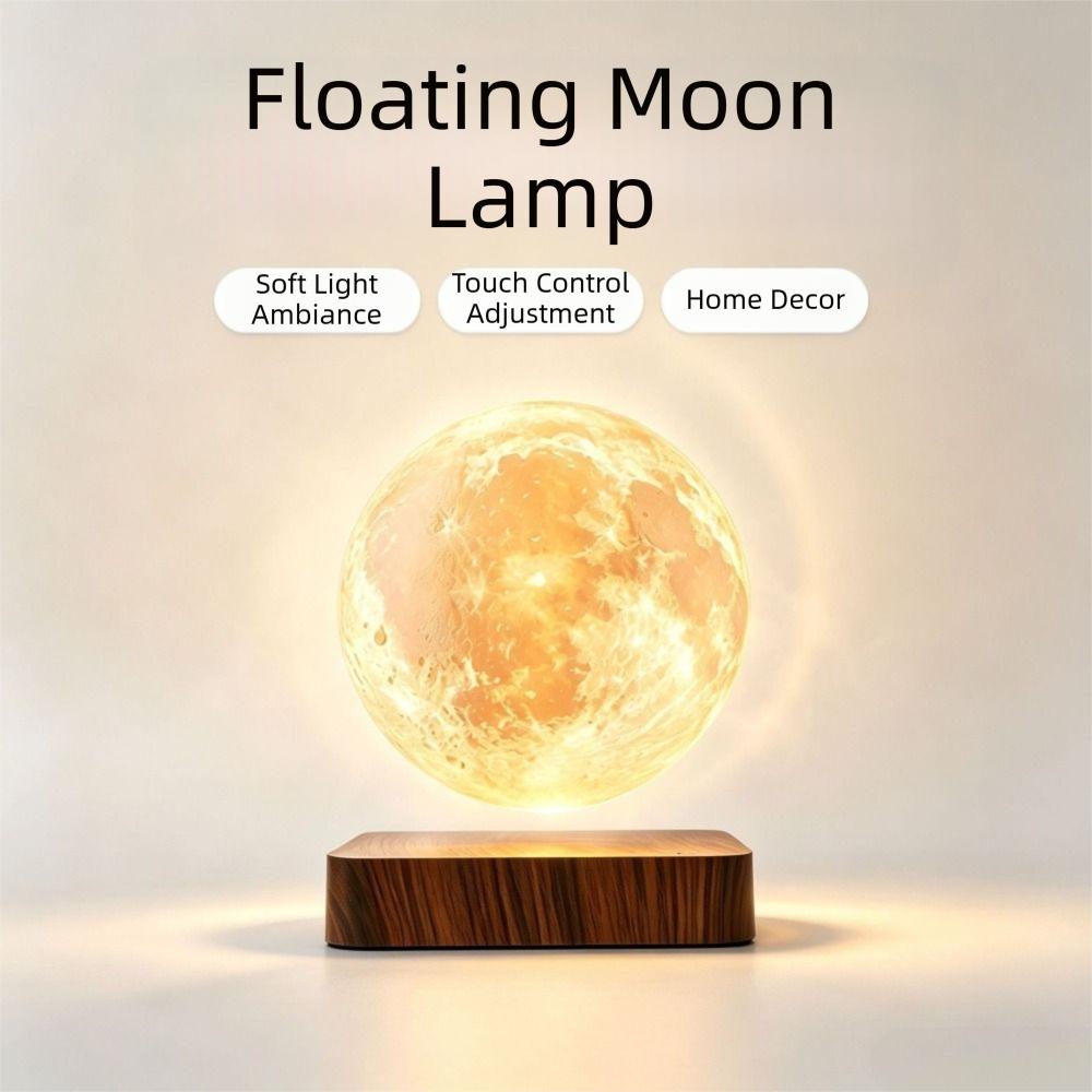 LED Floating Lamp Rotating Magnetic Lamp Gift Night Light Home Decor