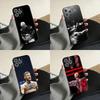 Charles Oliveira Telefoonhoesje Voor iPhone 17, 16,15,14,13,12,11 Plus,Pro Max, Anderen Zacht Zwart Hoesje