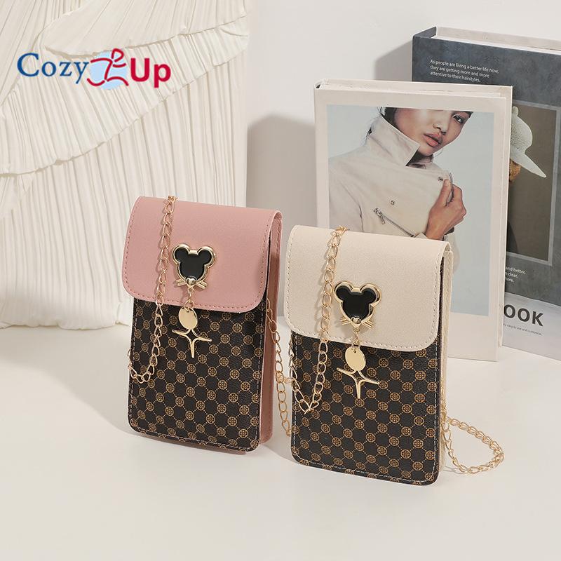 Útulná taška na telefon s přívěskem Up Star Minimalistická dámská taška na peněženku PU Zero