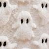 New Halloween Table Runner Polyester Rustic Style Party Table Setting White Specter Pattern Soft Table Cover Home Decor