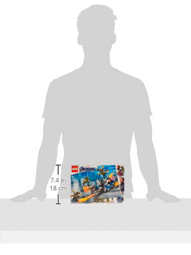 LEGO Super Heroes Captain America: Outrider Attack 76123 Block Toy for Boys