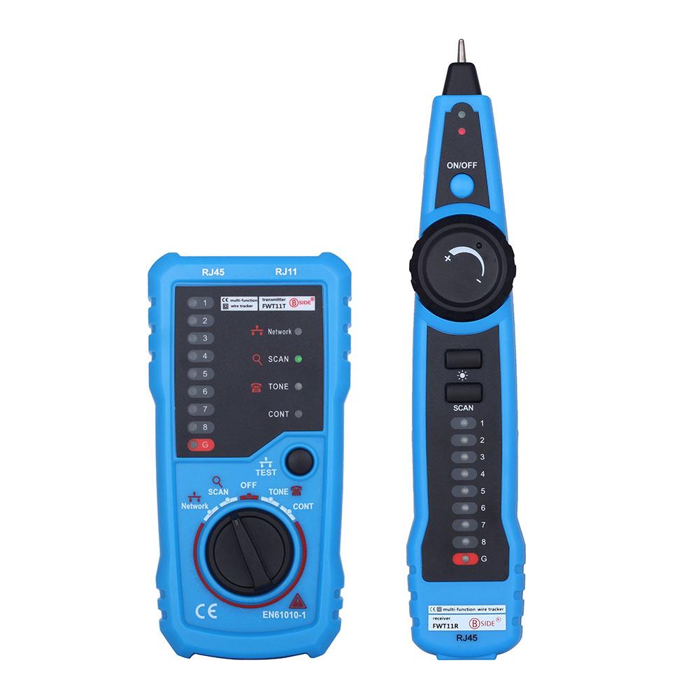 BSIDE Wire Network Cable Tester Rj45 Tracker Fwt11 Rj11 Cable Ethernet Line Finder