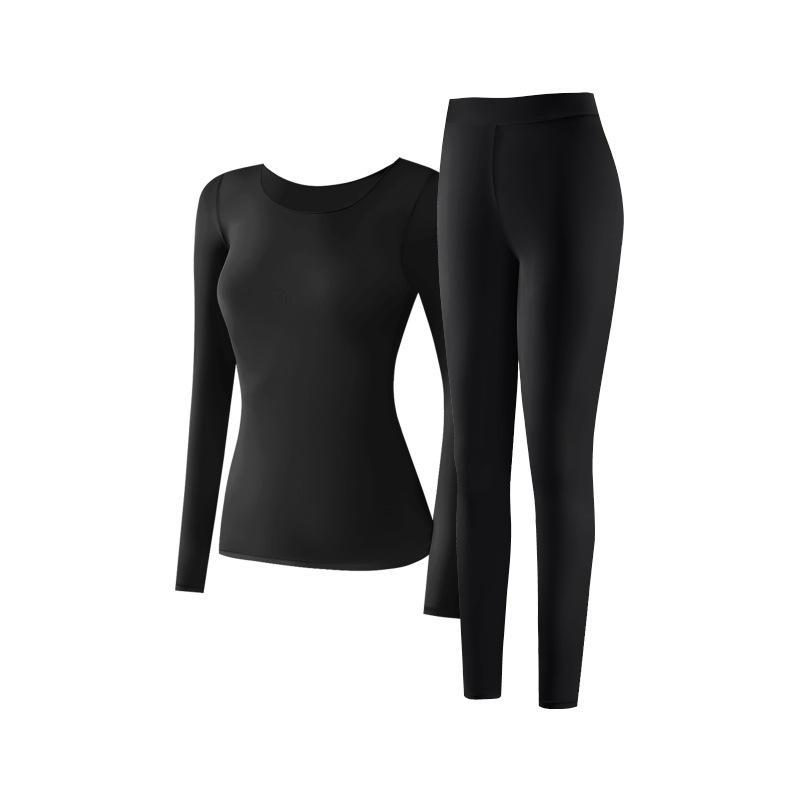 

Невидимое термобелье и бесшовное нижнее белье для улучшения состояния кожи для девочек: Ультратонкий, универсальный базовый слой для осени и зимы XL 120-160 чёрный