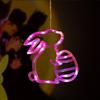 Multicolor Egg Suction Cup Light Plastic Atmosphere Light New Easter Window Lights  Party