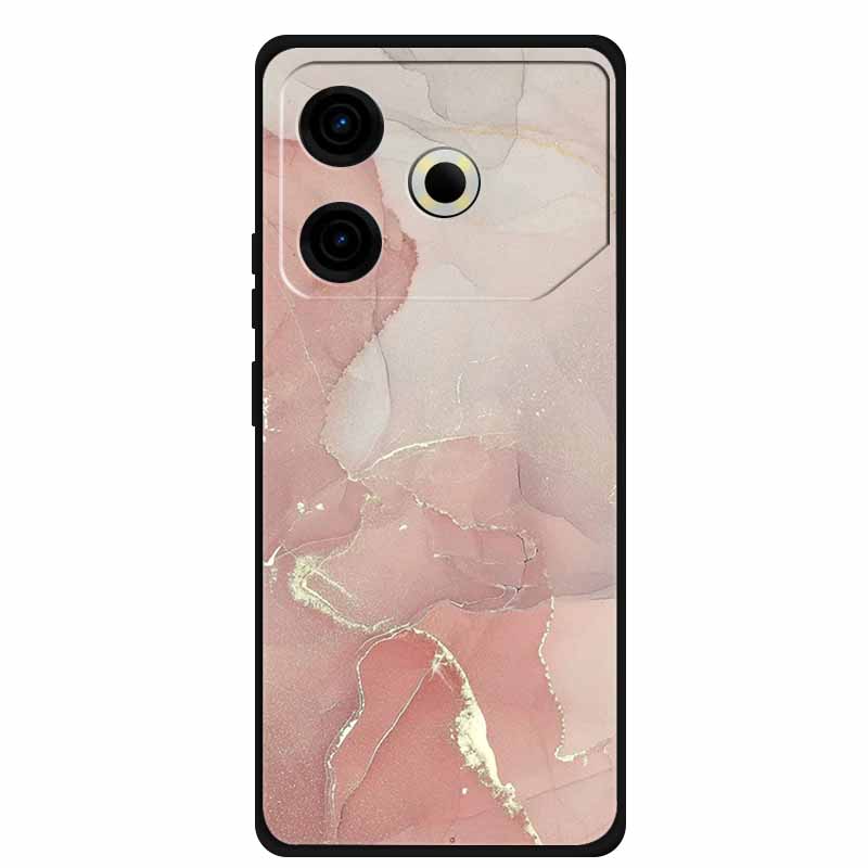 Phone Case For Tecno Pova6 Neo TPU Back Coque for Pova 6 Neo Marble Colour Soft Cover Protective Funda Luxury Silicone Shell