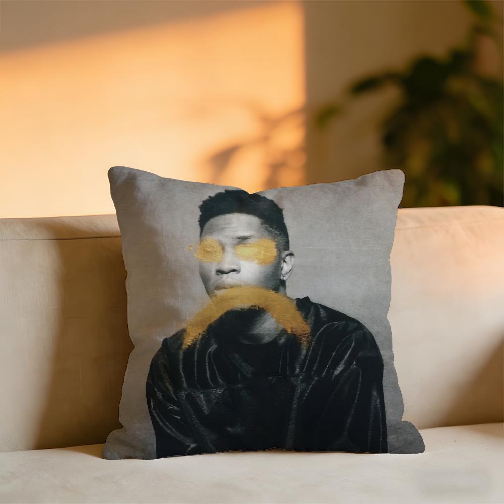 Gallant Album Cushion Cover Cozy Velvet Throw PillowSoft Warm Cushion For Sofa Bed