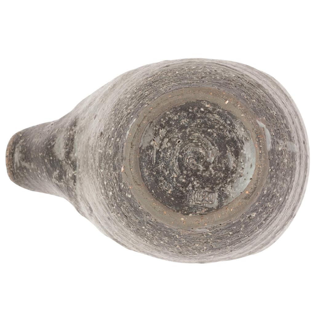 Marui Seito Shigaraki Ware Hechimon Katakuchi (Small-Shaped Cup) 330ml Capacity, Black Steel, MR-3-4320