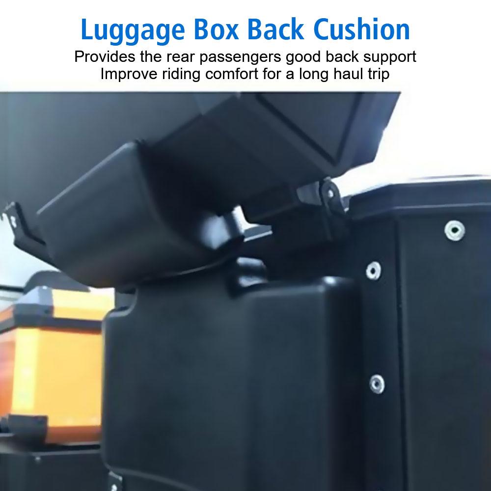 Rear Case Cushion Passenger Lazyback Backrest Pad Universal Moto Accessories Motorcycle Backrest Pad Rear Pad Durable Accessory