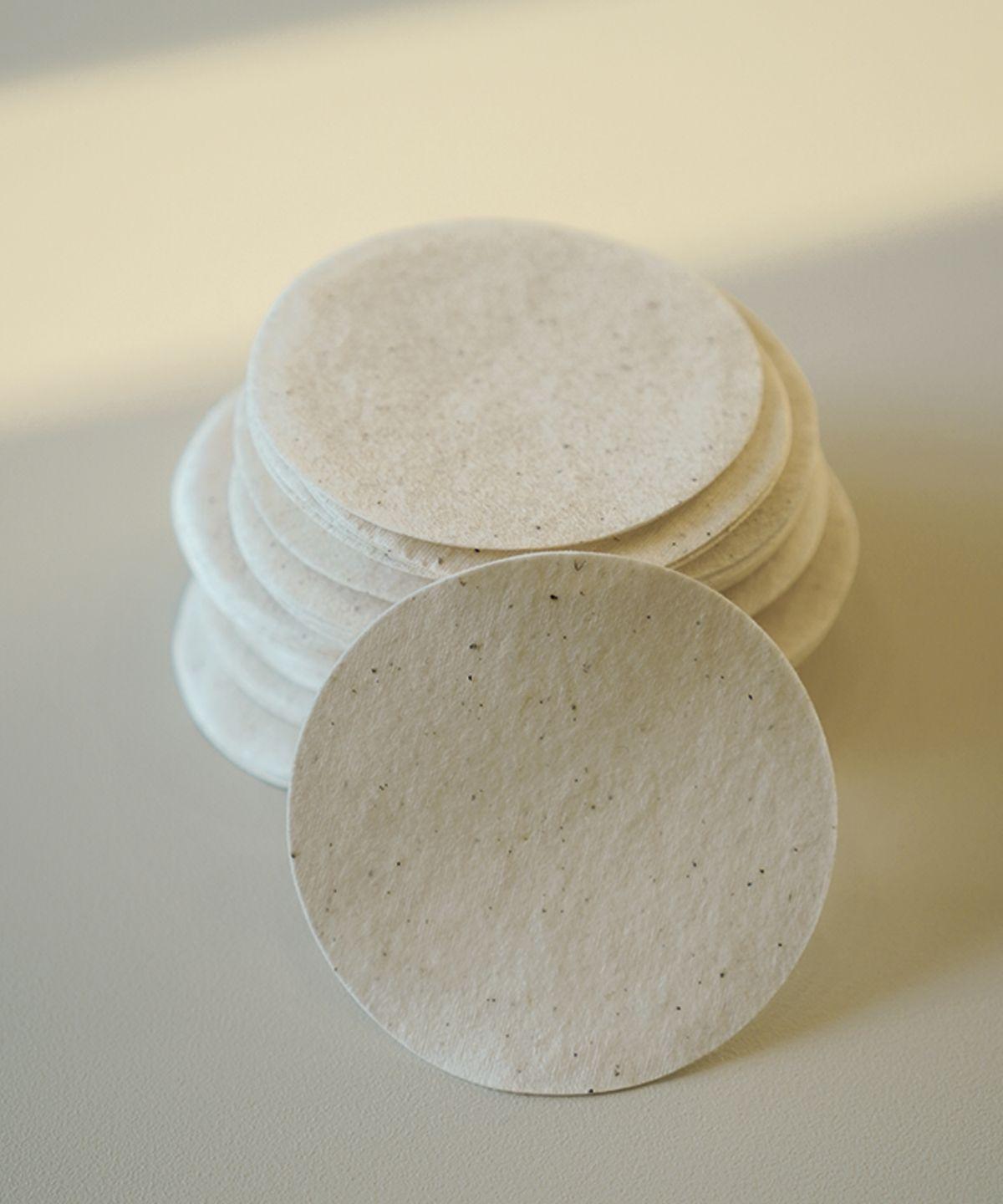 60 Unbleached Cotton Pads