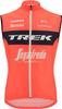 Santini Men's Orange Cycling Vest for Trek-Segafredo 2022