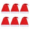 New Christmas Decorations Plush Santa Hats Red Santa Hats For Adults And Children