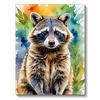 Watercolor Animal Series Diamond Painting Decoration Diy Full Rhinestone Eagle Raccoon Mosaic Cross Stitch Kit Gift