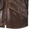 VINTAGE 60s 70s Talon Zip Tears Talon Single riders jacket Brown Men's Used
