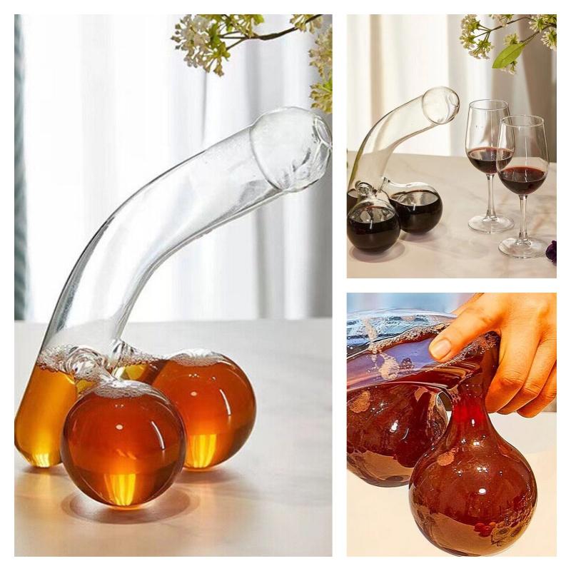 High-quality Glass Decanter Fun And Whimsical Wine Aeration Tool
