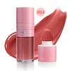 Fit Colors 3D Liquid Highlighter & Contour Blush - Matte & Pearlescent Multifunctional Makeup Brightener.