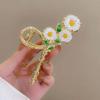 Women Elegant Flowers Hollow Geometric Metal Hair Claw Vintage Temperament Hair Clips Sweet Hairpin Fashion Hair Accessories