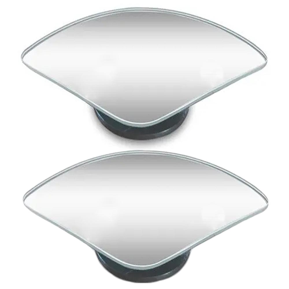 

2 шт., автомобильные безрамные зеркала для слепых зон, регулируемые на 360 градусов, широкий угол, секторное выпуклое зеркало, вспомогательное автомобильное парковочное зеркало заднего вида 2pcs Sector