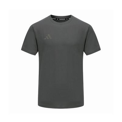 Taekwondo Series Comfortable Breathable Skin-Friendly Classic Logo Print Casual Knit Crew Neck Short Sleeve T-Shirt ADICLTS24CTK-GFC