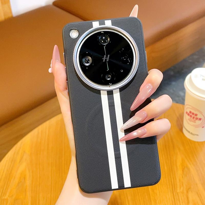 Line For OPPO Find X9 Ultra Case Magnetic Wireless Charger PC Shell Find X8 Ultra Shockproof Protective Soft Edge Back Cover
