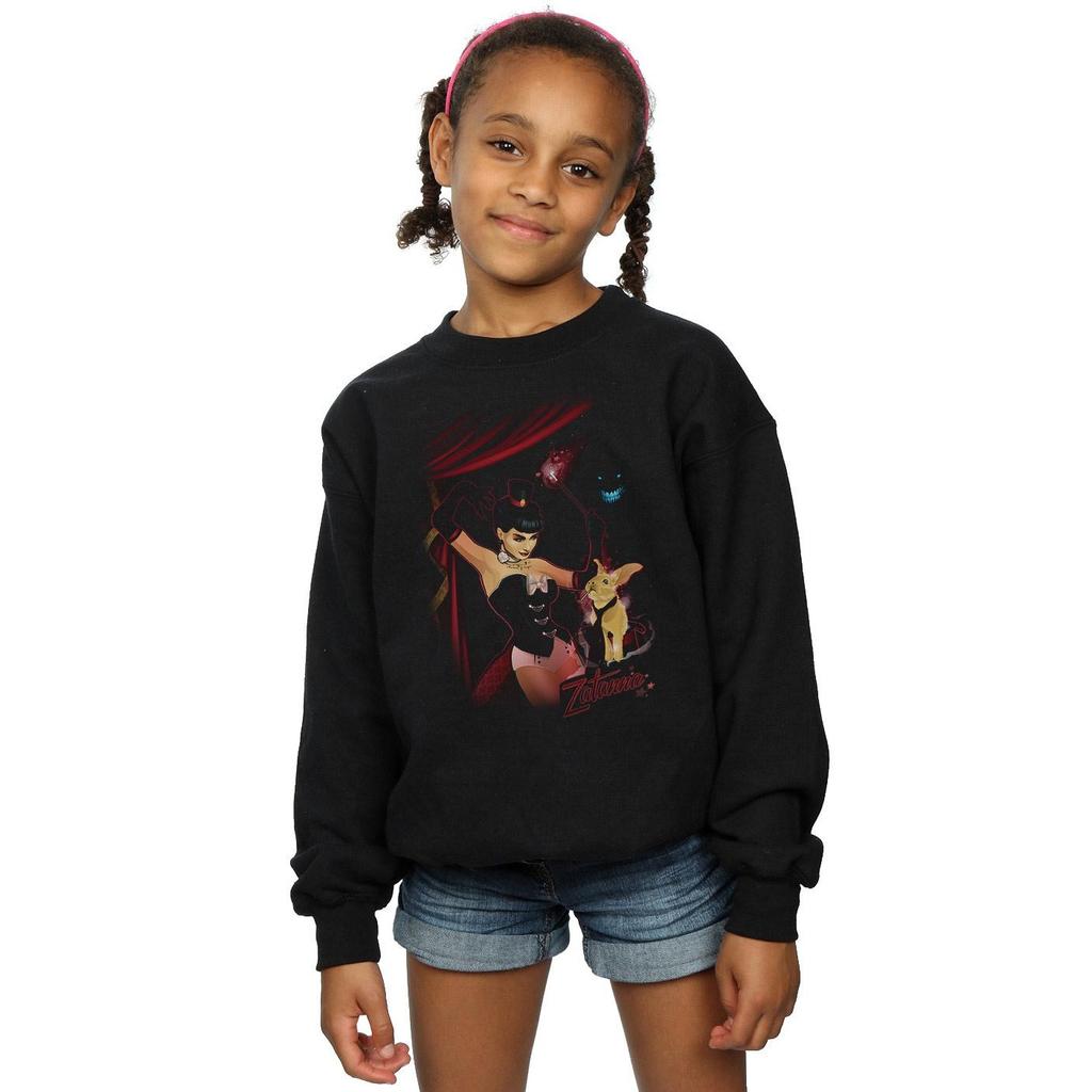 DC Comics Girls Zatanna Bombshell Cover Sweatshirt