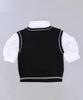 WEGO PHILLY Line Vest Docking Short Size Black Shirt, Girly, Sleeve, Women's, F,
