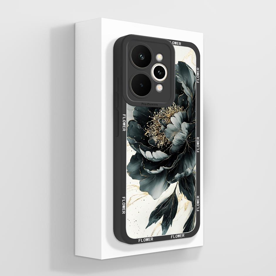 Trendy Butterfly Case For Realme 15 Pro 5G Soft Liquid Silicone Anti Drop Bumper Cover For Realme15 15Pro Full Protective Funda