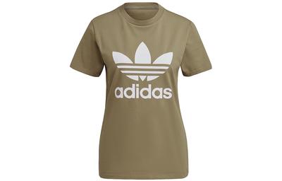 adidas Originals Adicolor T Shirt Women's Army Green HD9809