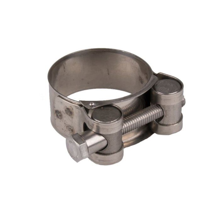 Collier de Serrage à Charnière 92-97mm, DIN 3017, Inox