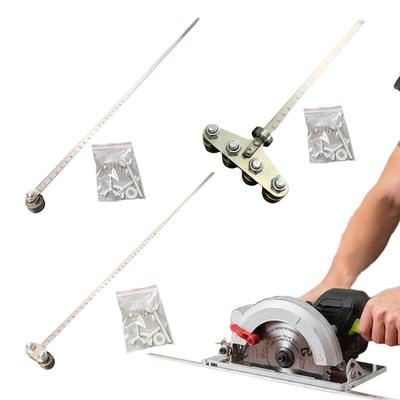 Electric Saw Positioning Caliper, Stainless Steel Circular Saw Guide Ruler, Woodworking Cutting Board Artifact, Cutting Woode