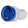 12-500 Digital Voltmeter Voltage Meter Round LED Indicator