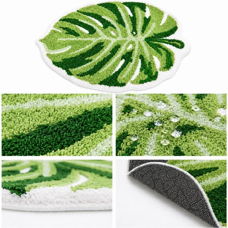 Modern Bathroom Door Mat Super Absorbent Machine Washable NonSlip Shower Floor Mat for Kitchen Bathroom Home Furnishing Rug