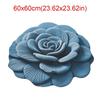 Special-shaped Sunflower Carpet Soft Absorbent Flower Carpet 60x60cm Non-slip Door Gasket for Living Room Tea Table Bedside