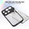 KEYSION Transparent Phone Case for Nothing Phone 3 Soft Silicone+PC Clear Shockproof Phone Back Cover for Nothing Phone 3