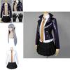Danganronpa Kyoko Kirigiri Costume Dress Set With Elegant Uniform Style And Gloves