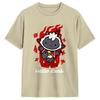 Unisexs TShirts Cult of The Lamb Funny 100 Cotton Tee Shirt Short Sleeve Game T Shirt O Neck Tops Gift Idea