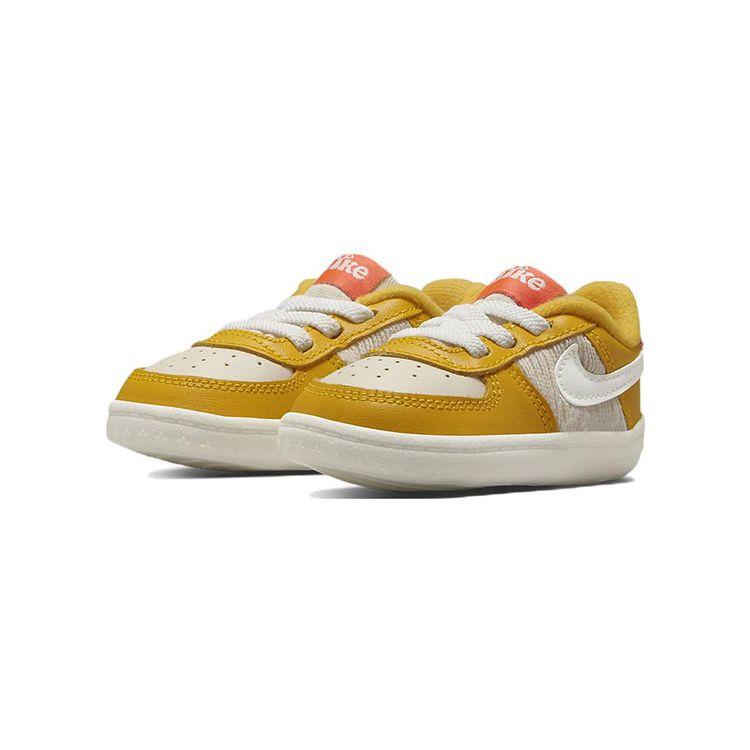 Nike Force 1 CB Mushroom Baby Sneakers Yellow Yellow-Ochre Pearl-White DQ0373-700