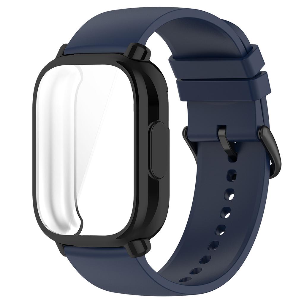 22mm Silicone Strap With Case For Xiaomi Redmi Watch 5 Active Lite Smart Watch Wrist Band And Case For Redmi Watch 5 Lite Active
