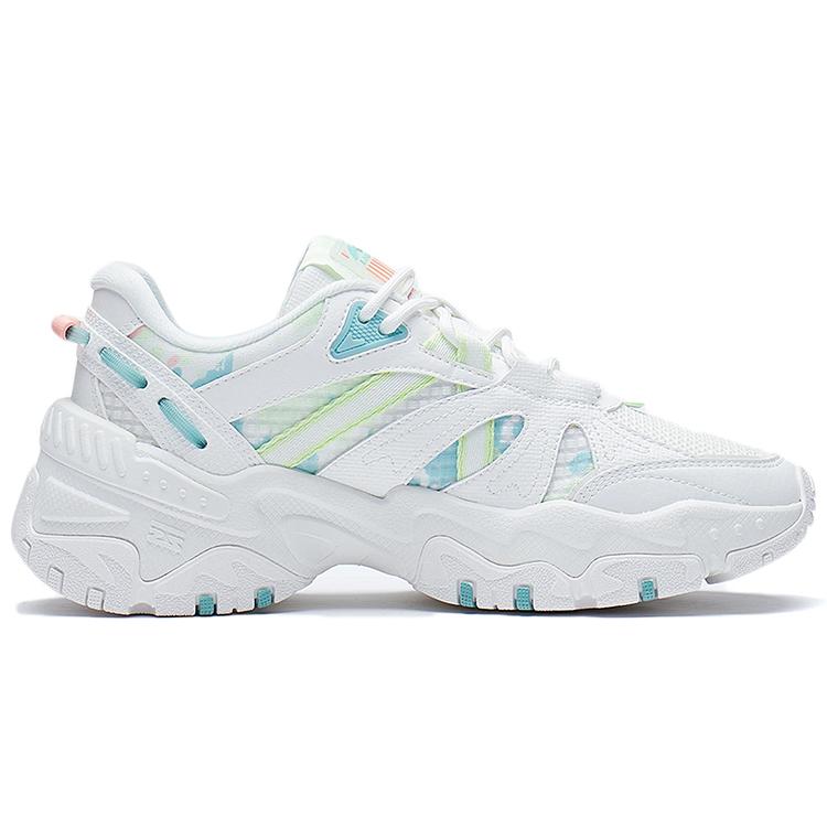 New LINING Casual Shoes Women's Low Top Ecru AGLS052-1