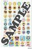Animal Crossing Lesson Notebook (with Stickers) (Set of 5)