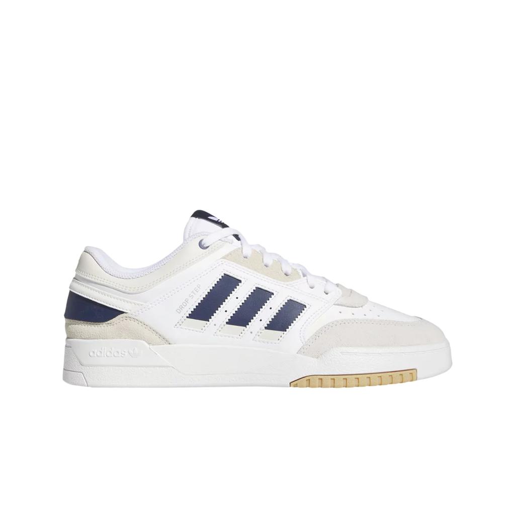 Adidas Drop Step Low Cloud White Team Navy Blue