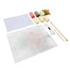 Latch Hook Kit DIY Coaster Soft Touch Lightweight Portable Crocheting Latch Hook Kit