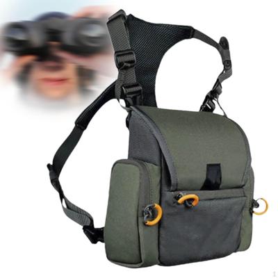 Fernglas-Brusttasche, stoßfest, robust, tragbar, Mehrzweck-Schutzhülle