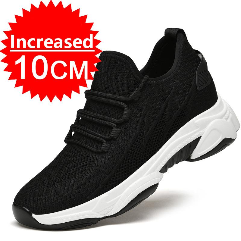 Scarpe da ginnastica da uomo Scarpe con rialzo Scarpe per aumentare l'altezza da uomo Casual Soletta 10 cm 8 cm 6 cm Tacchi opzionali Mocassini Uomo più alto Sport