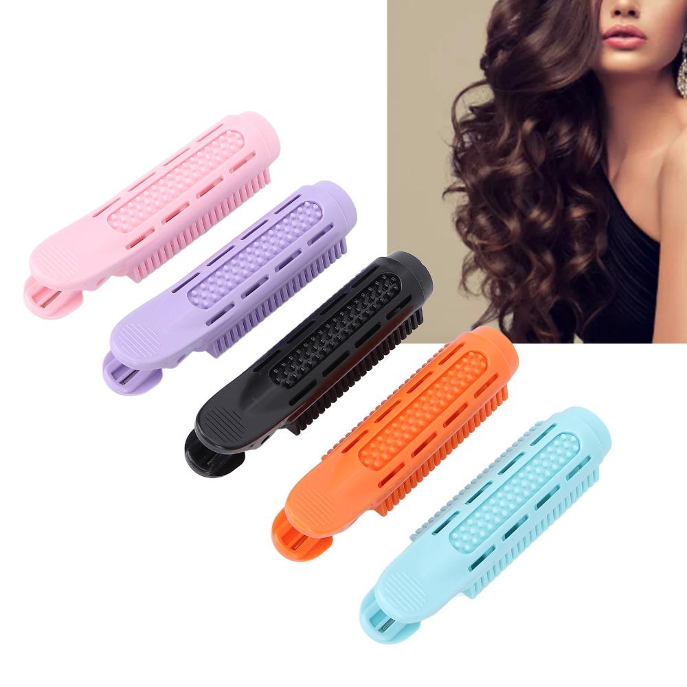 10pcs Portable Volumizing Hair Clip Durable Hair Curling Roller Hair Styling Tool Long Short Hair