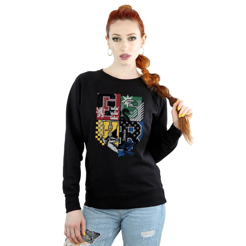 Harry Potter Womens/Ladies Hogwarts Varsity Sweatshirt