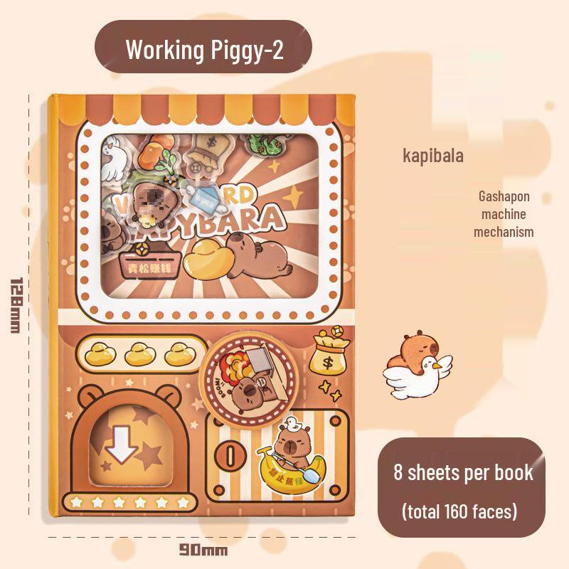 Chiikawa Klomaskin Spiralblock & Färgplanerare