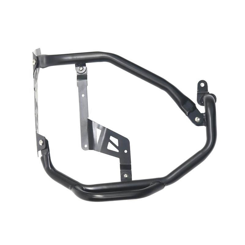 For BMW R1300GS ADV 2025 Carbon Steel Black Motorcycle Engine Upper Guard Bracket Mount Bumper Frame Support Protector Bar